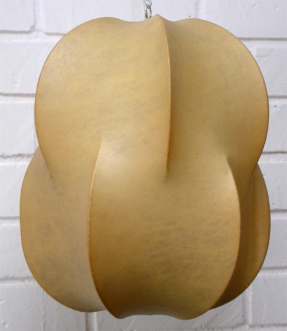 Italian Parchment Organic Pendants