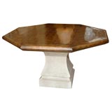 A Michael Taylor Design Octagonal Top Dining Table