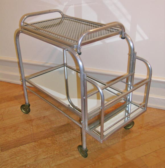 A French Art Deco Bar Cart