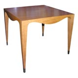Square Oak Game Table by Jean Royere