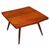 George Nakashima Free Edge Side Table George Nakashima Free Edge Side Table