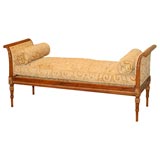 Walnut and Parcel Gilt Swedish Daybed