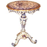 Porcelain center table