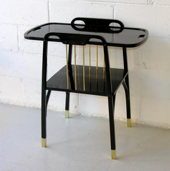pair of vienna secession tables