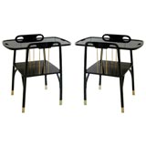 Antique pair of vienna secession tables