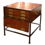 English 19thC. sample cabinet