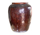 Oversize Glazed Chinese Vase