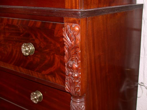 American Bonnet Topped  Empire Linen Press For Sale