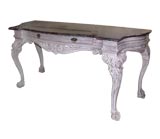 Marble Top Console Table