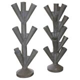 Pair of Metal Planters