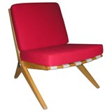 Pierre Jeaneret Scissor chair for Knoll