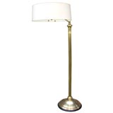 A Brass  Art Deco  Articulated Floor Lamp