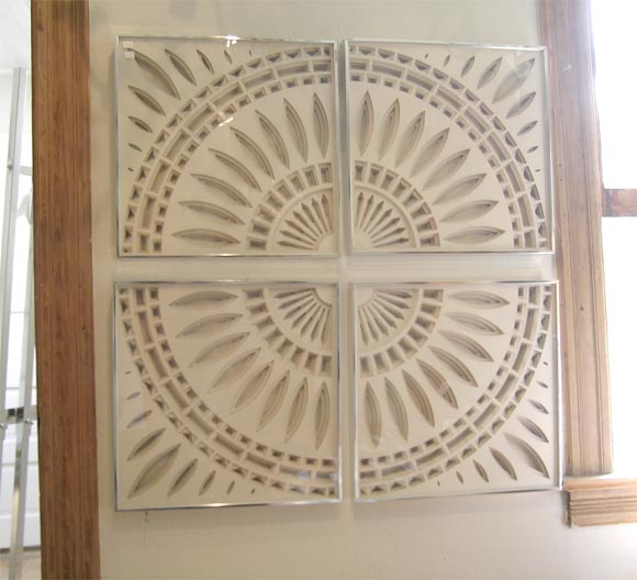 Four Piece Dimensional Cut-out Framed Wall Decor by Greg Copeland