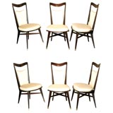 SIX DINING CHAIRS ATT: ICO PARISI