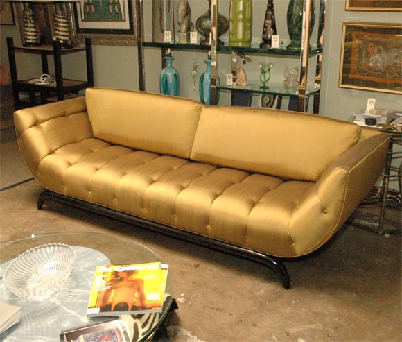 french 1950's   U shape sofa