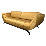 french 1950's   U shape sofa