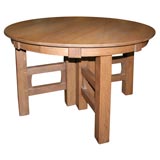Antique Mission dining table with 3 leaves