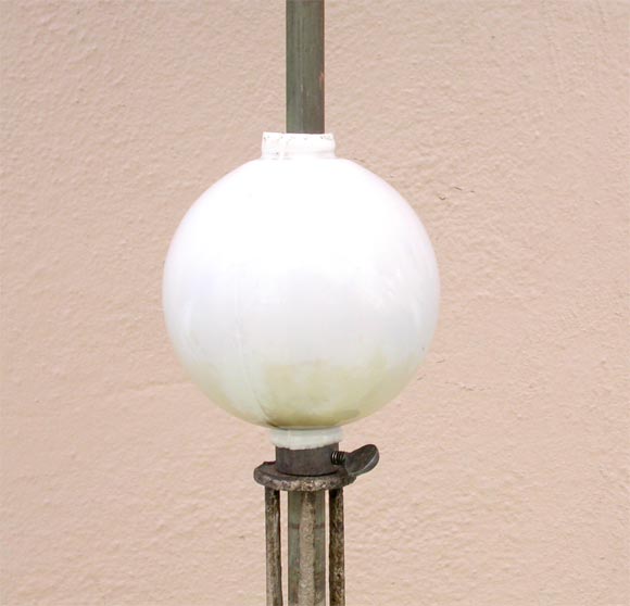 20th Century Lightning Rod Lamp