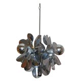 Chrome "Flower" Chandelier