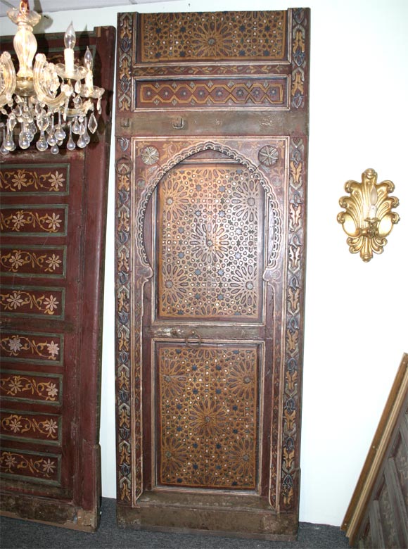 PR/  200  YEAR OLD MOROCCAN DOORS  , VISUALIZED AS WALL ART