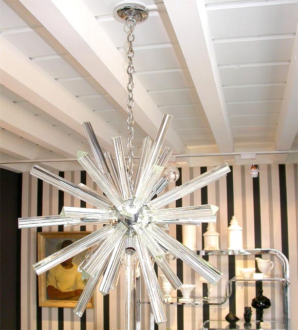 Snowflake Chandelier by Venini