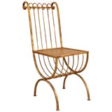 Antique Italian Gold Leaf Chair