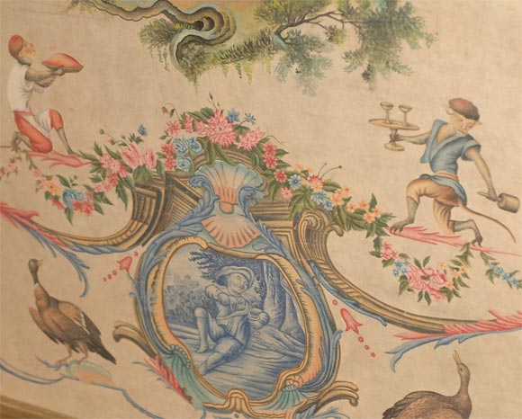 Four Chinoiserie Panels 5