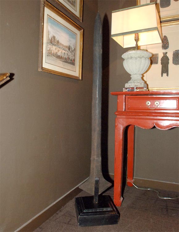 A 19th Century Burkina Fasso Iron Sculpture