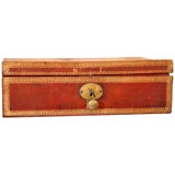 Directoire red leather letter box