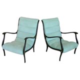 Pair of Italian arm chairs