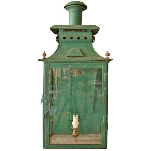 French Tole Lantern For Sale