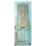 Antique Wooden Door with privacy window