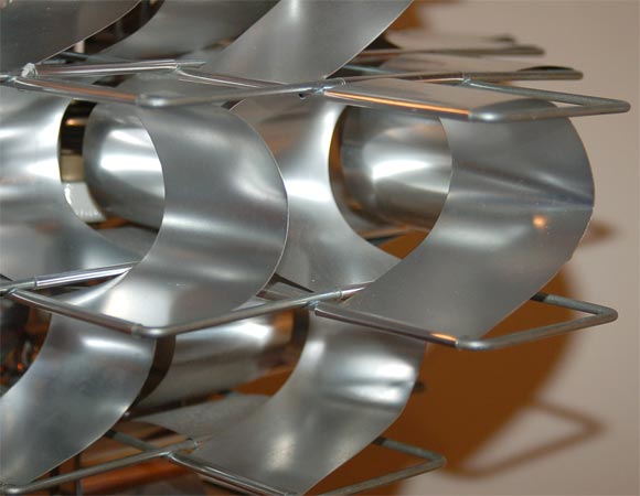 Aluminium chandelier by Max Sauze 2
