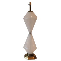 Monumental Venini Glass Lamp