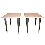 Pair of Marble Top Side Tables