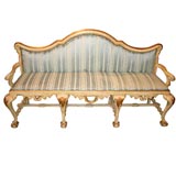 Carved Italian Bench