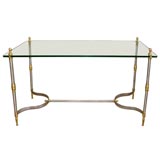Glass Writing Table/Console
