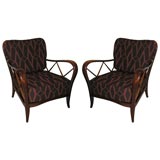 pair of Armchair att to J Royere