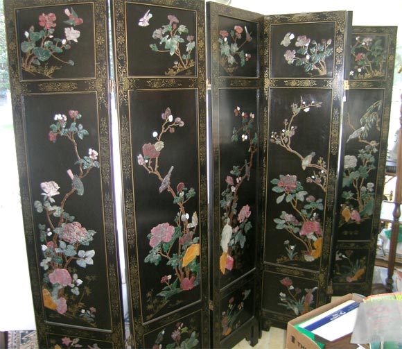 Oriental 6 Panel Screen