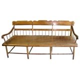 Great Early  Wide Single Plank Bench