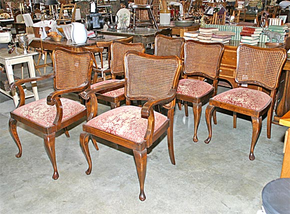 Set of Six Dining Chairs