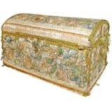 Antique c.1850  Needlework Chest or Trunk