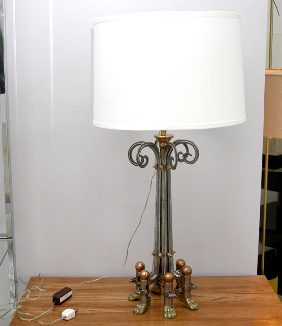 Bayonet Candlestick Lamp