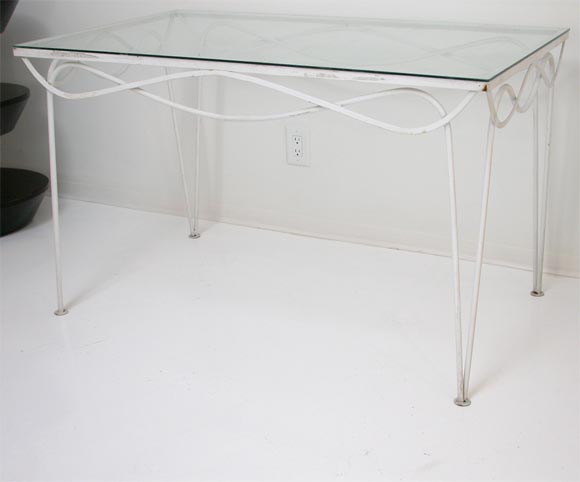 Iron Rectangular Dining Table