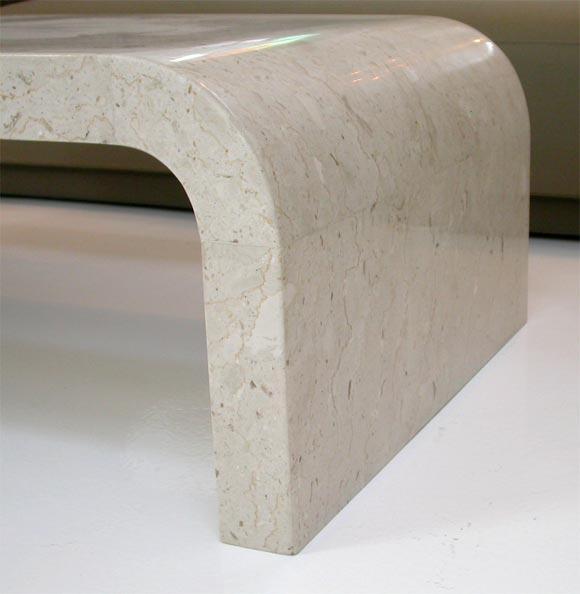 waterfall marble table