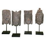 Chinese Carved Wooden Masks