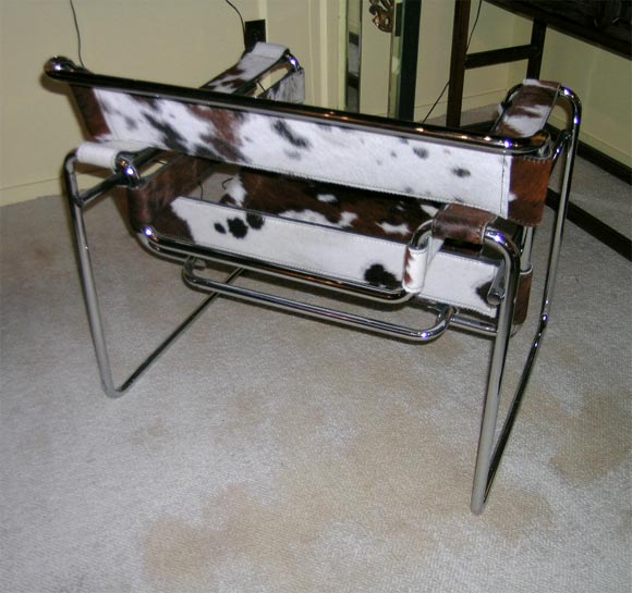 wassily chair cowhide