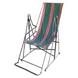 Iron sling recliners