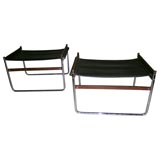 Pair of Danish modern stools