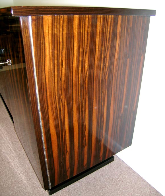 An Art Deco Sideboard in Macassar Ebony 2
